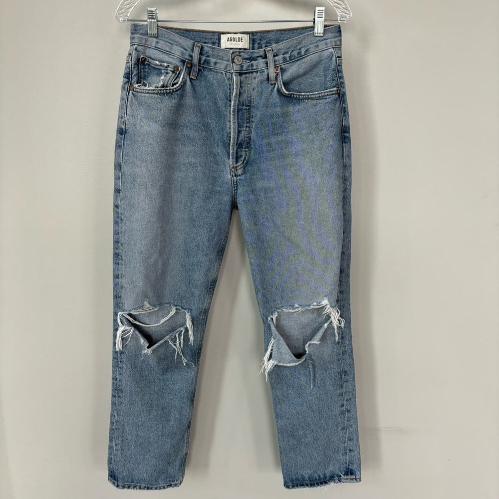 Agolde Riley High Rise Jeans Size 28